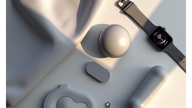 Urządzenia wellness: smartwatch, mata do akupresury, dyfuzor zapachowy